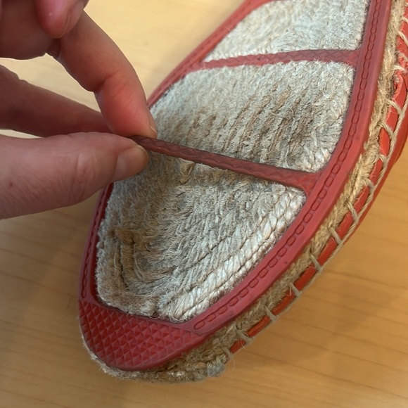 Coach leather orange shoes espadrilles “Rhodelle” - Picture 11 of 11